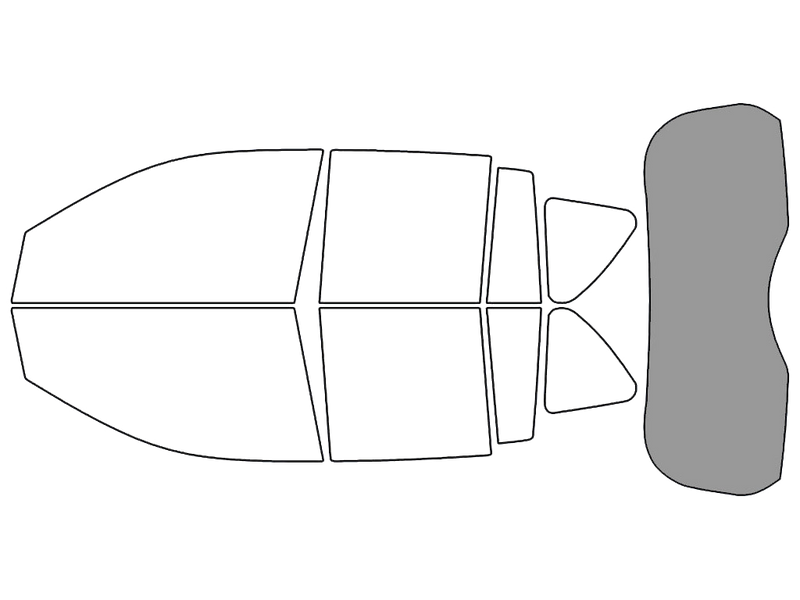 Rear Windshield - 50%