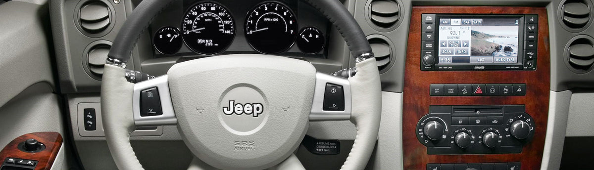 2006 Jeep Commander Custom Dash Kits