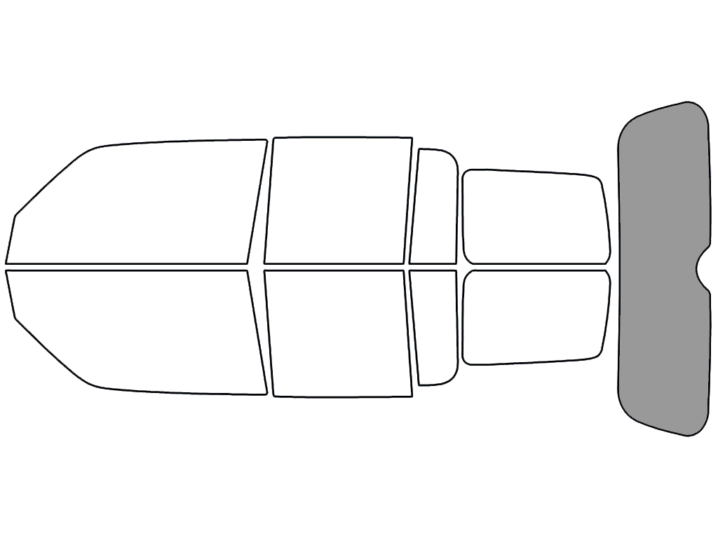 Rear Windshield - 50%