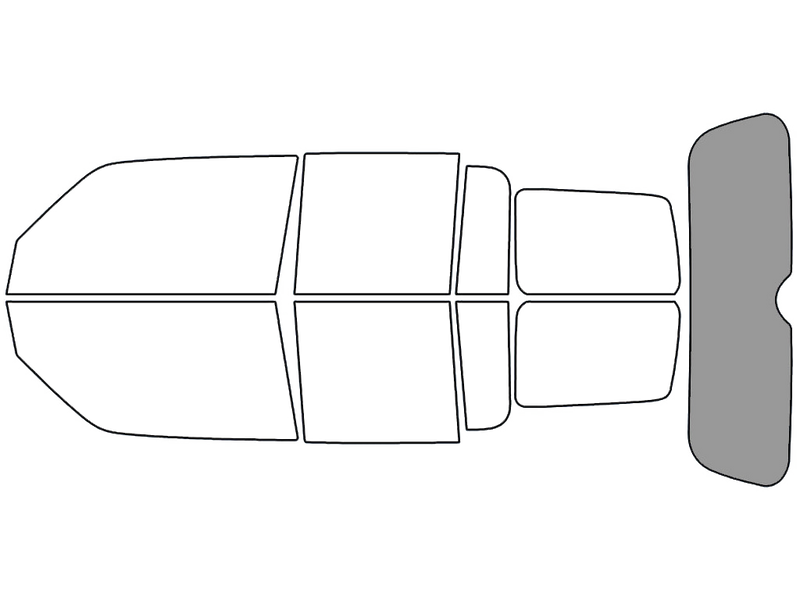 Rear Windshield - 50%
