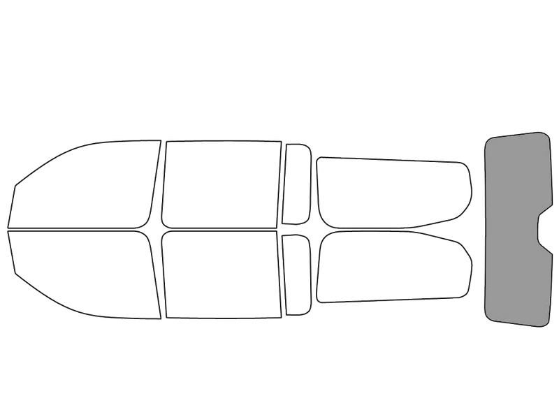 Rear Windshield - 50%