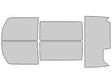Avery Dennison Jeep Wrangler 2007-2010 2 Door NR Pro Precut Window Tint Kit