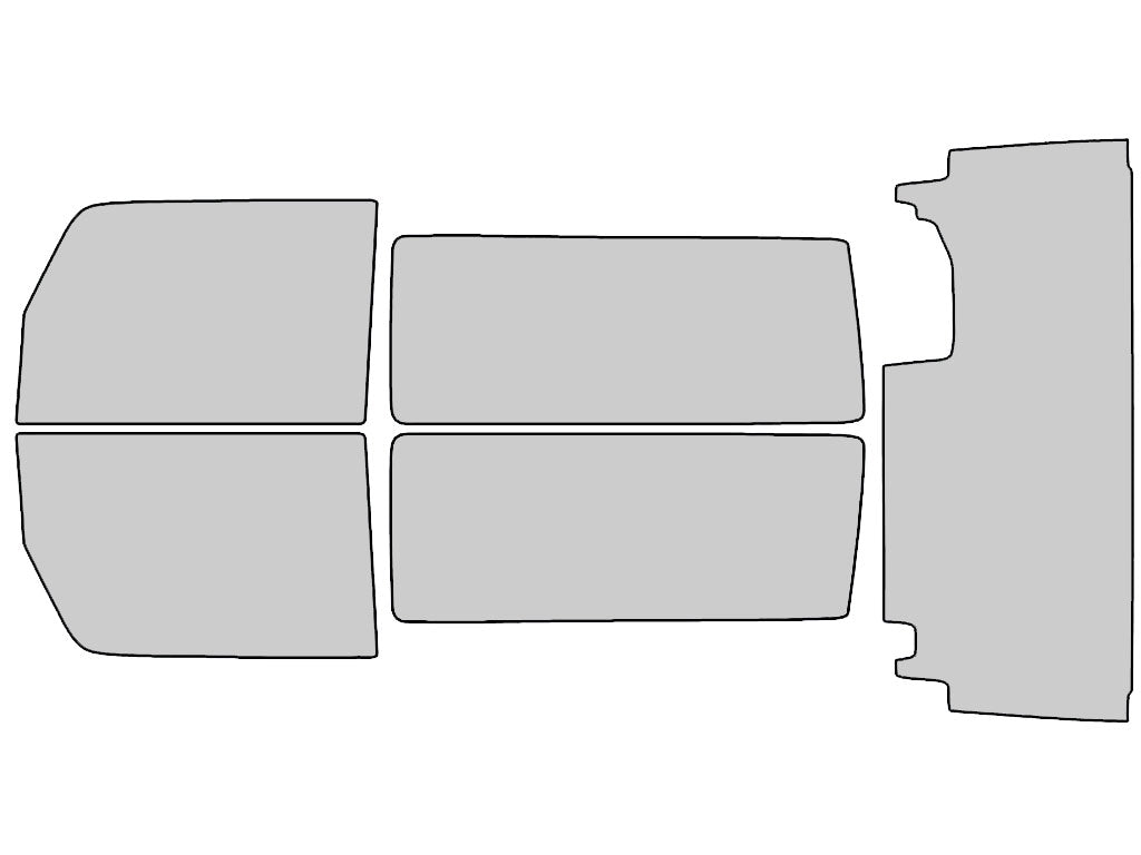 Avery Dennison Jeep Wrangler 2011-2018 2 Door, JK NR Nano Ceramic IR Precut Window Tint Kit