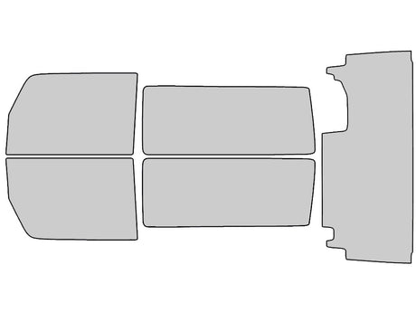 Avery Dennison Jeep Wrangler 2011-2018 2 Door, JK NR Nano Ceramic IR Precut Window Tint Kit