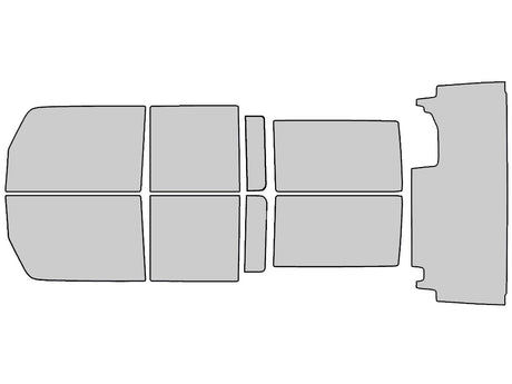 Avery Dennison Jeep Wrangler 2011-2018 4 Door, JK NR Nano Ceramic IR Precut Window Tint Kit