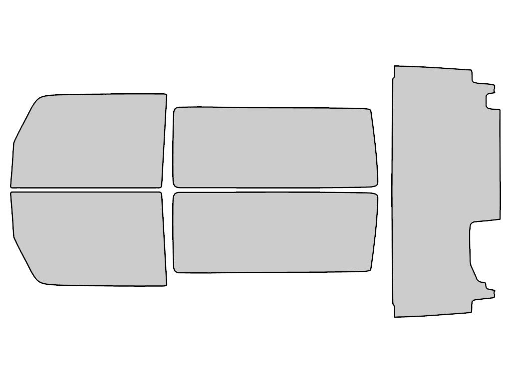 Avery Dennison Jeep Wrangler 2018-2024 2 Door, JL NR Nano Ceramic IR Precut Window Tint Kit