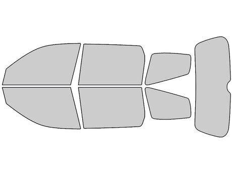 Avery Dennison Kia Borrego 2009 NR Pro Precut Window Tint Kit