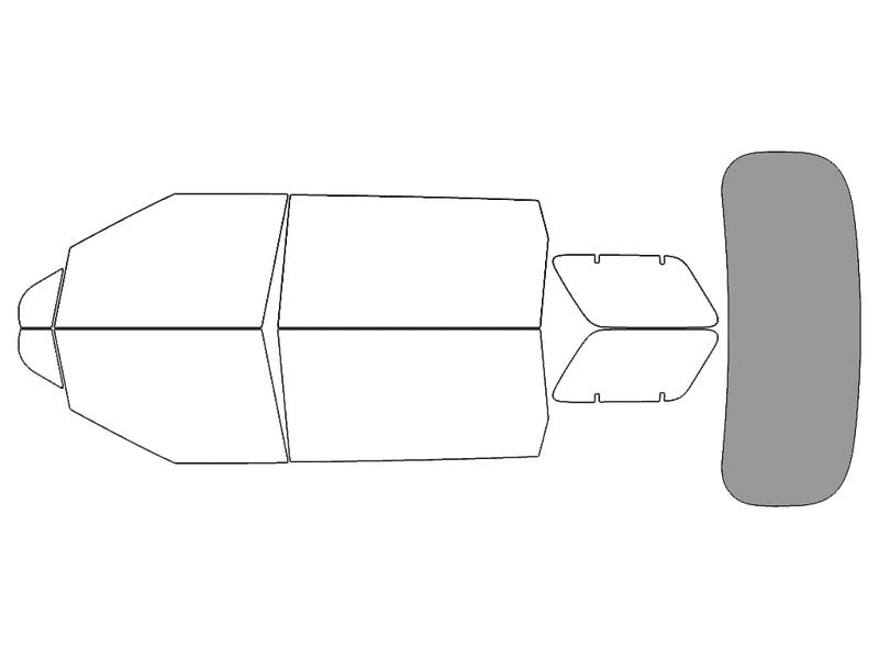 Rear Windshield - 50%