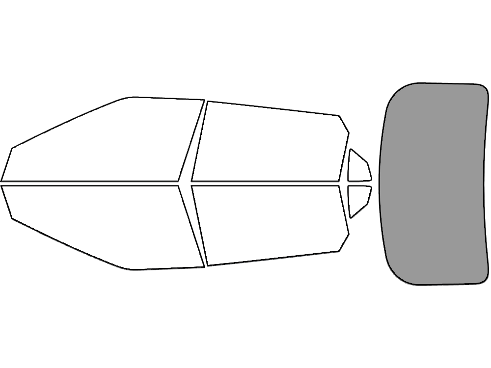 Rear Windshield - 50%