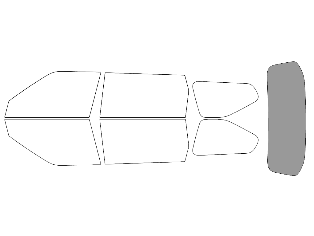 Rear Windshield - 50%
