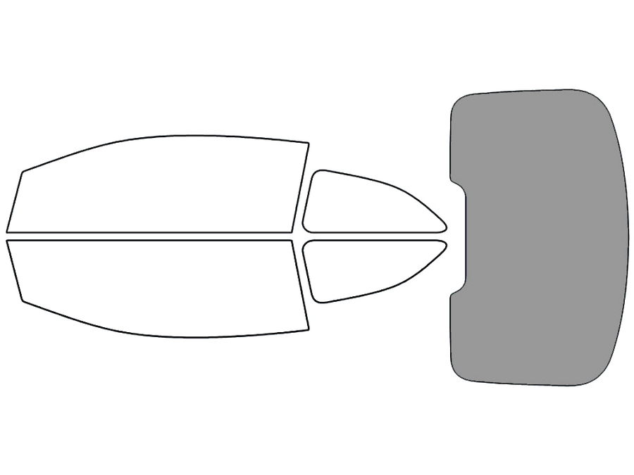Rear Windshield - 50%