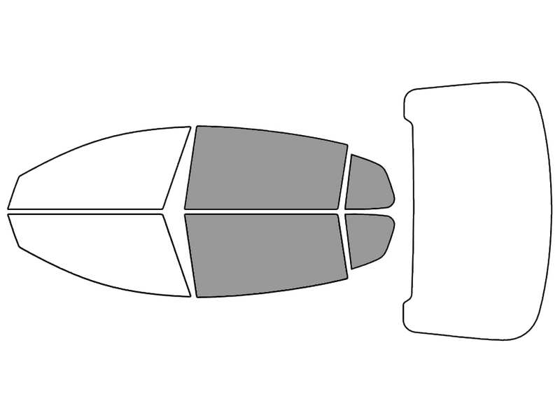 Rear Windshield - 50%
