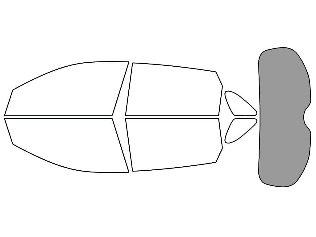 Rear Windshield - 50%