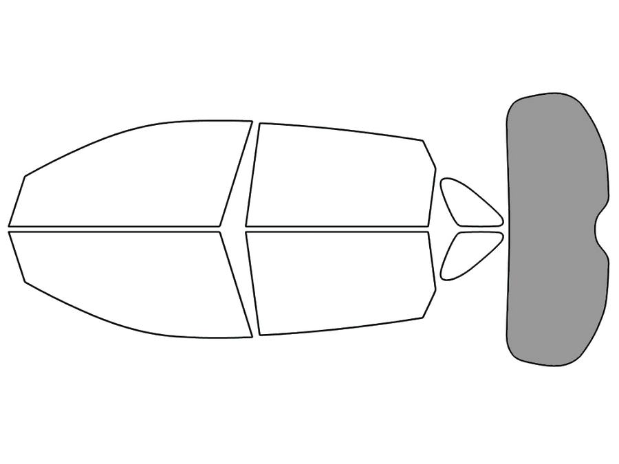 Rear Windshield - 50%