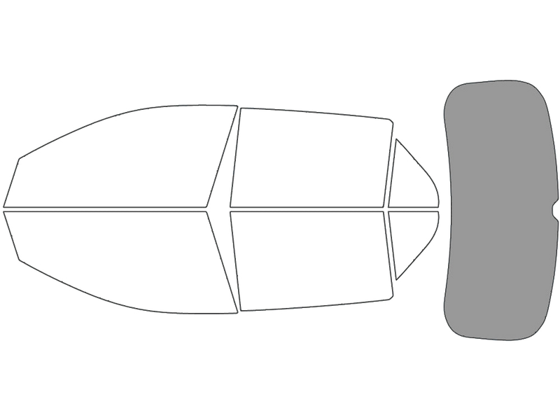 Rear Windshield - 50%