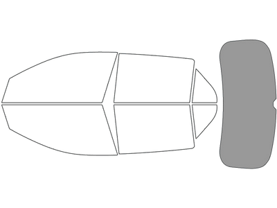 Rear Windshield - 50%