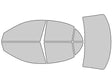 Kia Rio 2001-2005 Sedan Window Tint