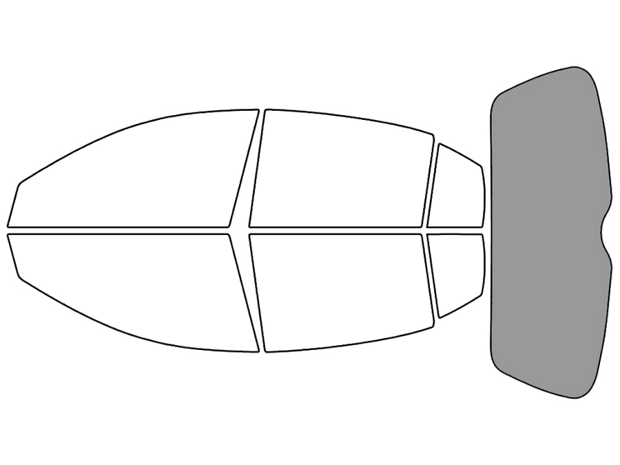 Rear Windshield - 50%