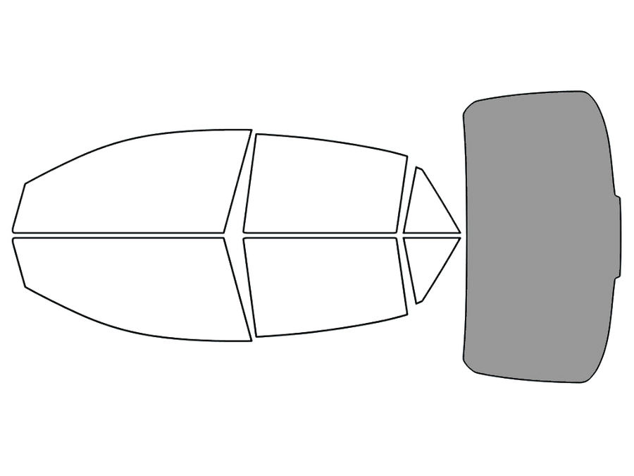 Rear Windshield - 50%