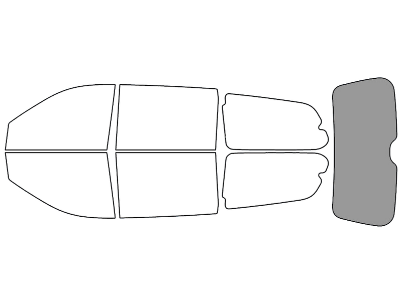 Rear Windshield - 50%
