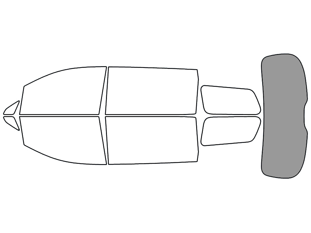 Rear Windshield - 50%