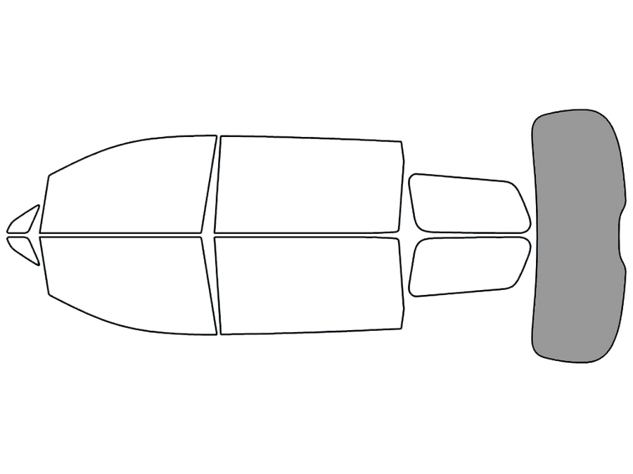 Rear Windshield - 50%