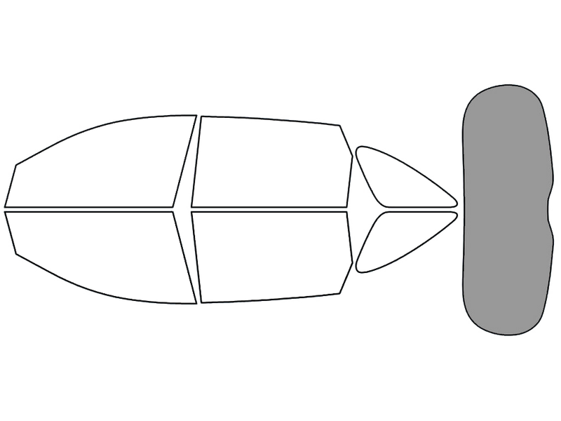 Rear Windshield - 50%