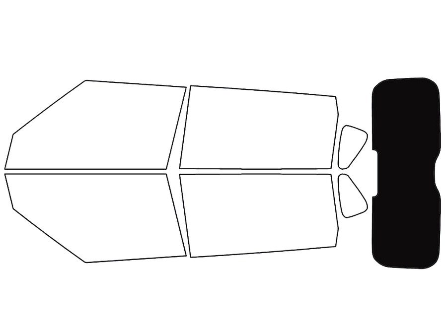 Rear Windshield - 5%