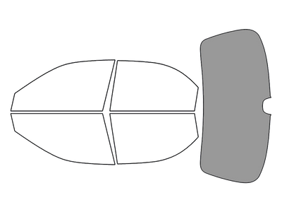 Rear Windshield - 50%