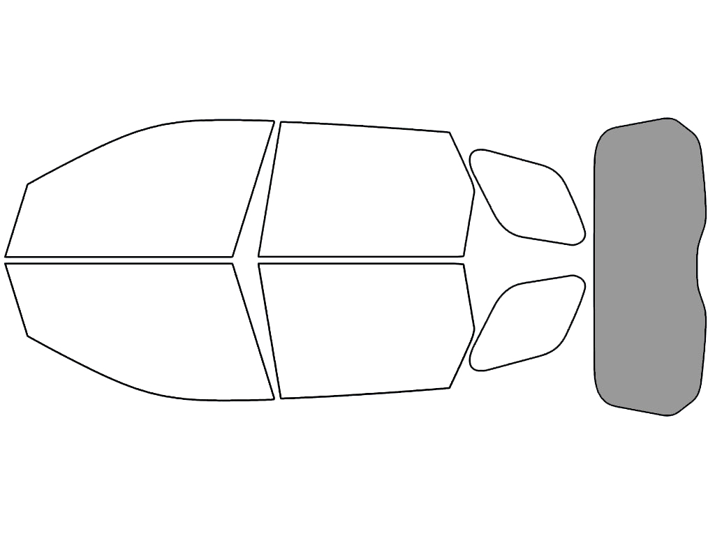 Rear Windshield - 50%
