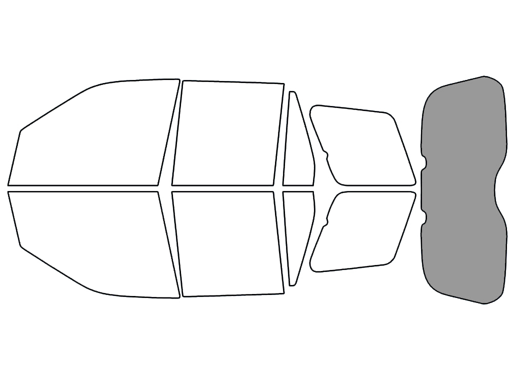 Rear Windshield - 50%