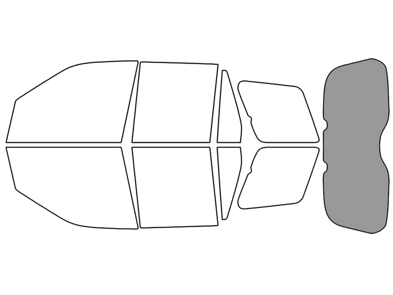 Rear Windshield - 50%