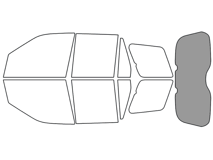Rear Windshield - 50%