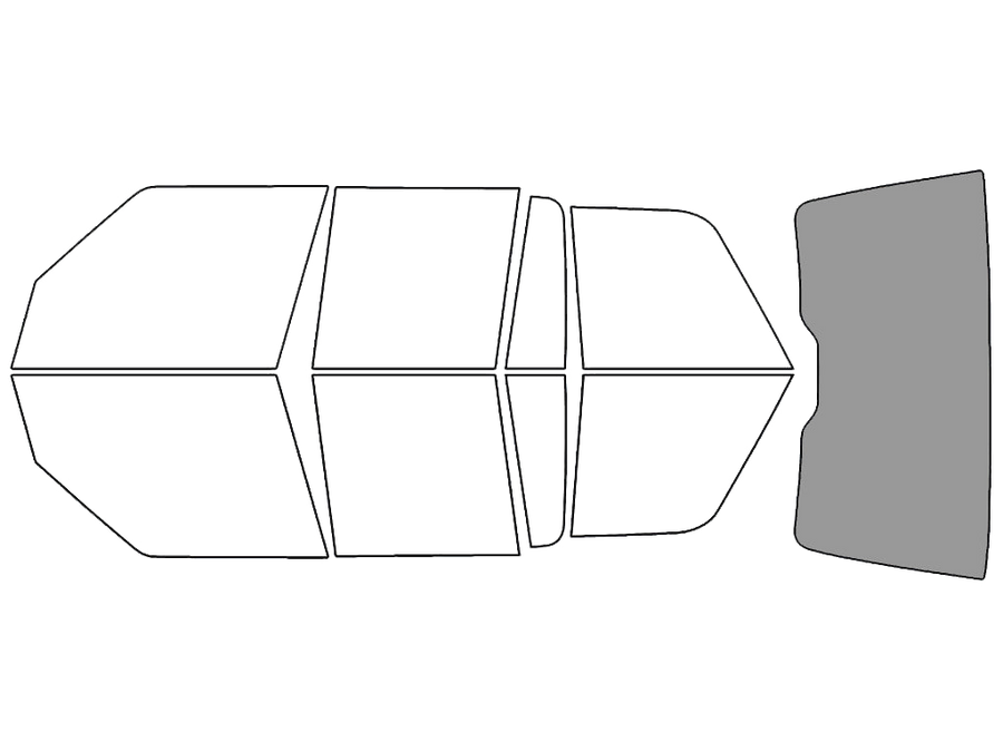 Rear Windshield - 50%
