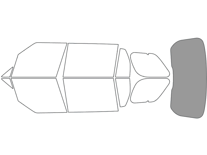 Rear Windshield - 50%