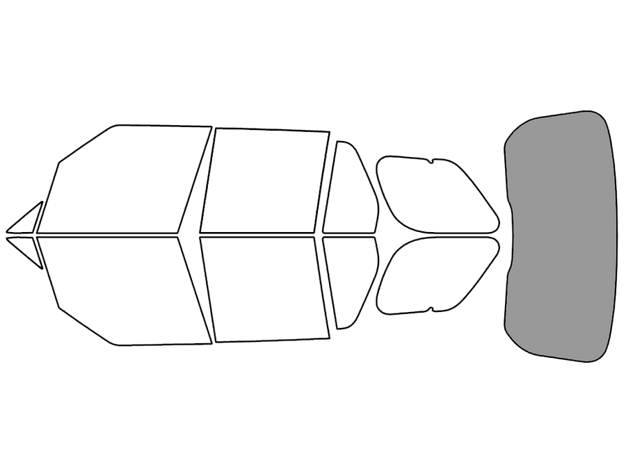 Rear Windshield - 50%