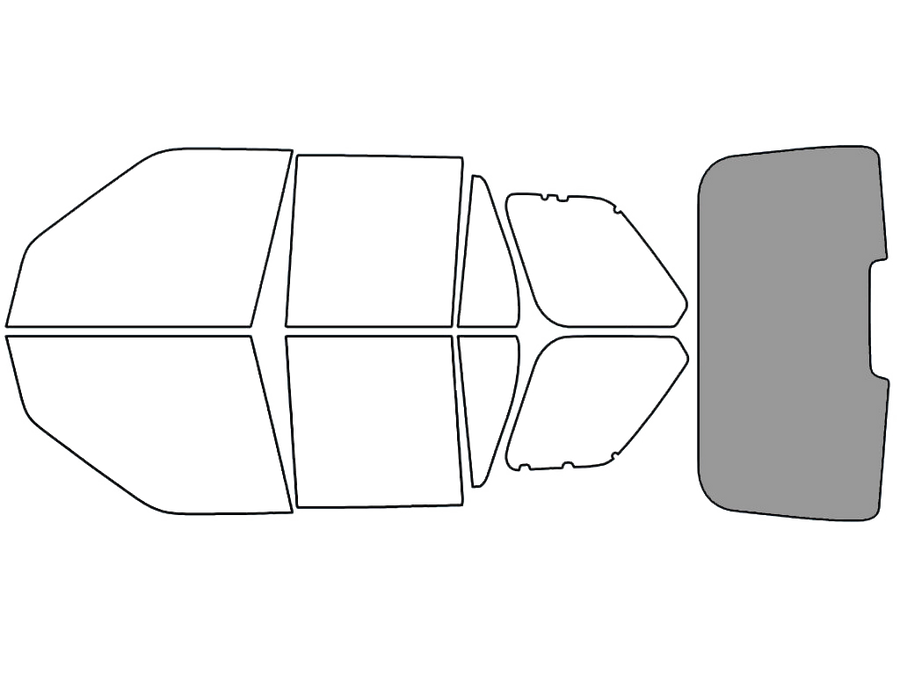 Rear Windshield - 50%