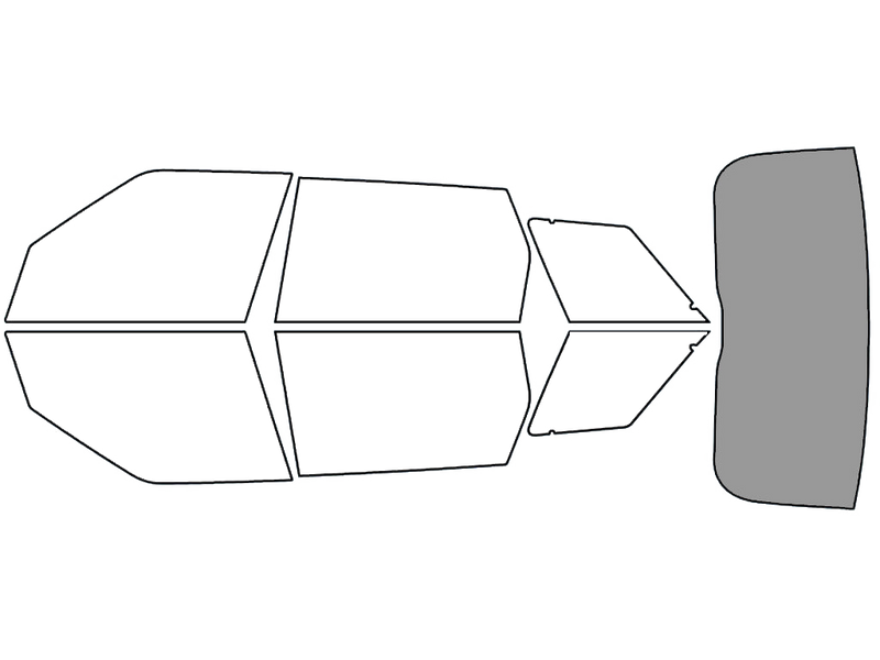 Rear Windshield - 50%