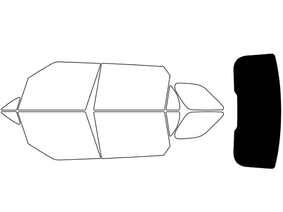 Rear Windshield - 5%
