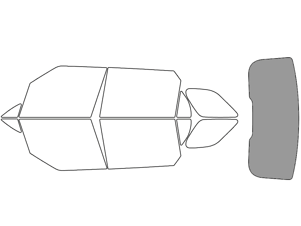 Rear Windshield - 50%