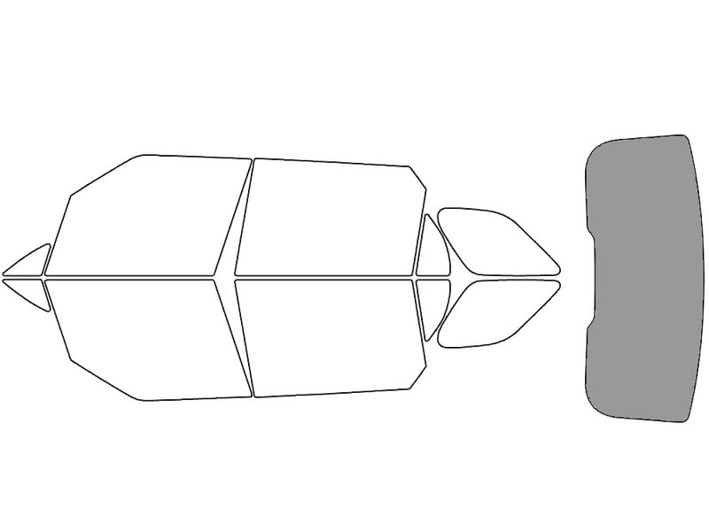 Rear Windshield - 50%