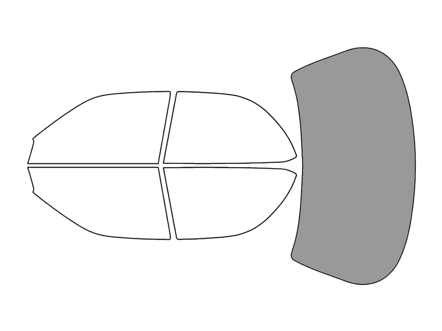 Rear Windshield - 50%