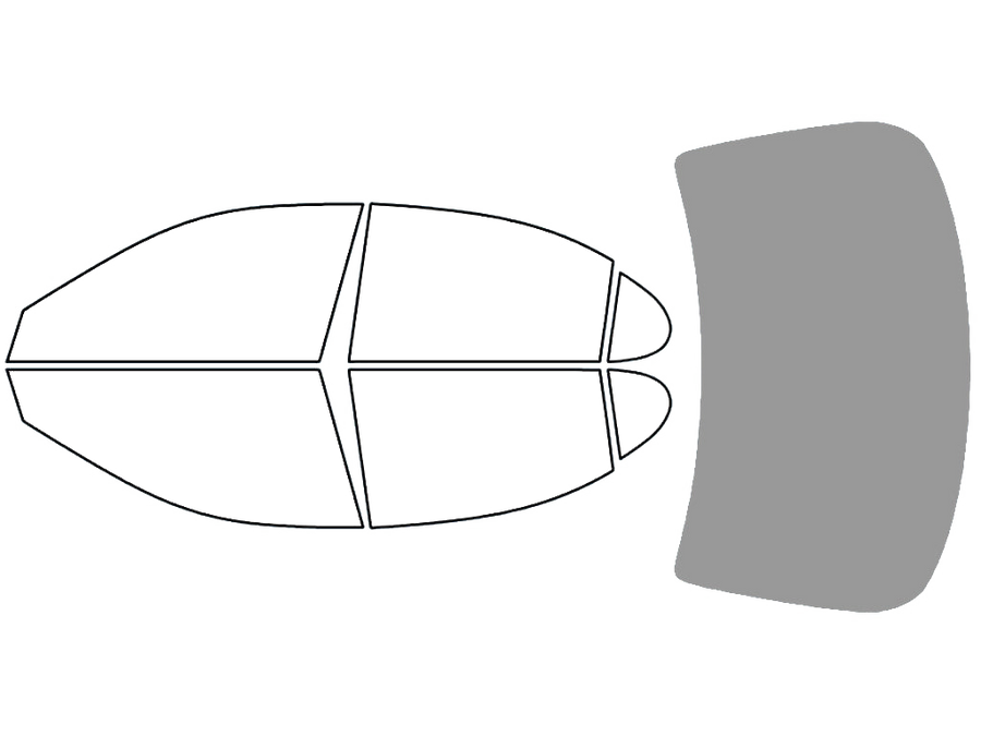 Rear Windshield - 50%