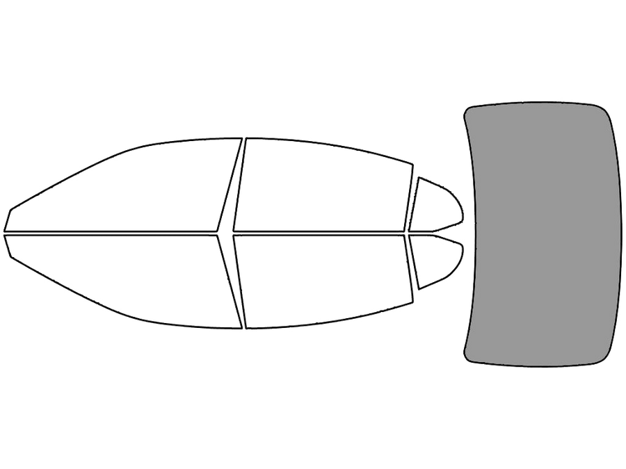 Rear Windshield - 50%