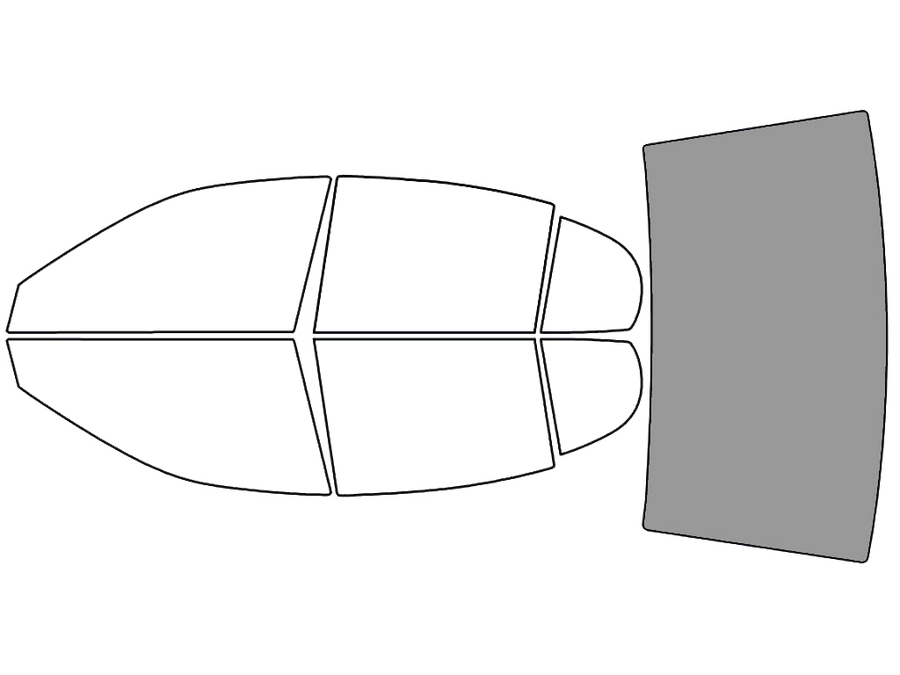 Rear Windshield - 50%