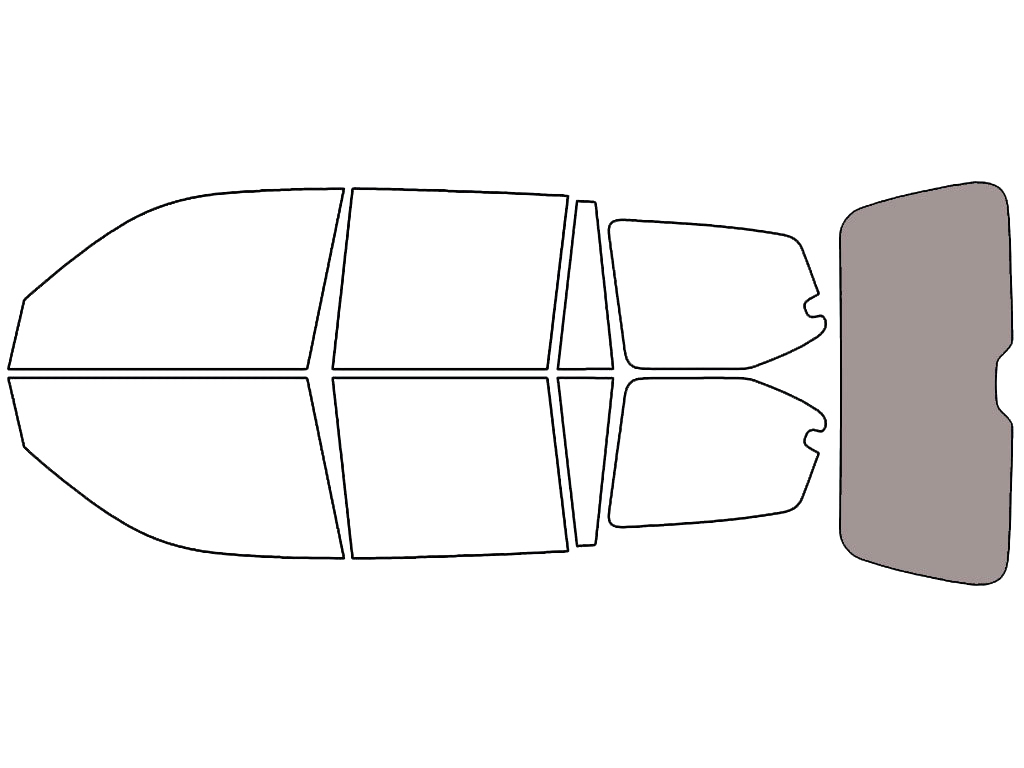 Rear Windshield - 50%