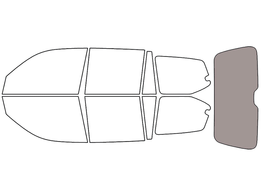 Rear Windshield - 50%