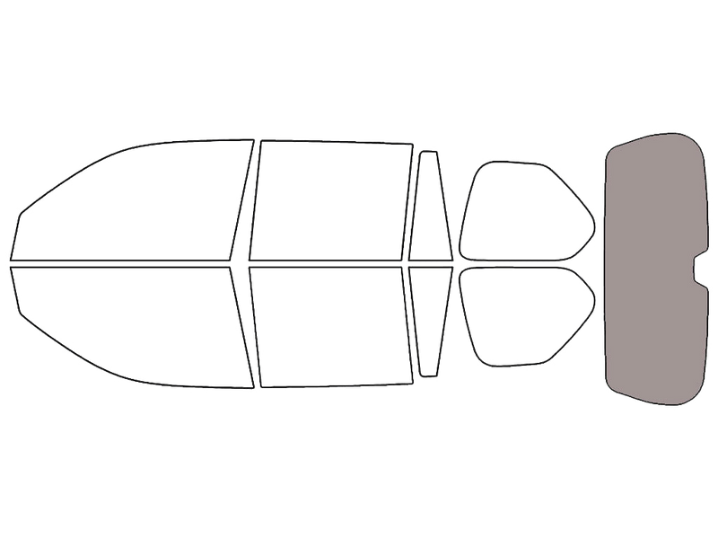 Rear Windshield - 50%