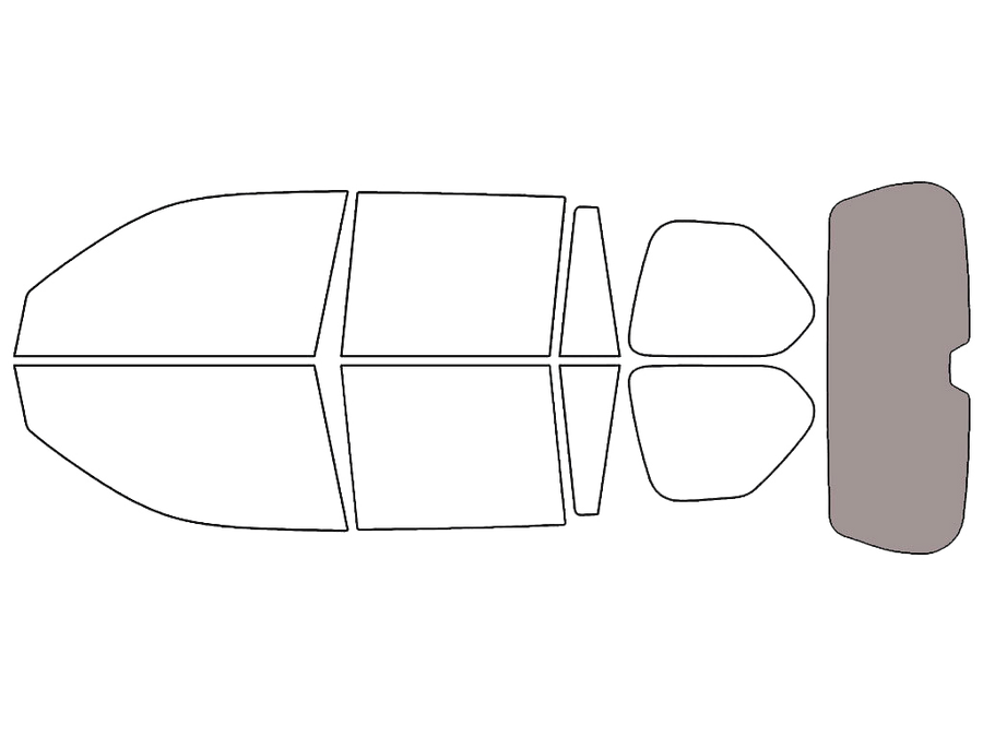 Rear Windshield - 50%