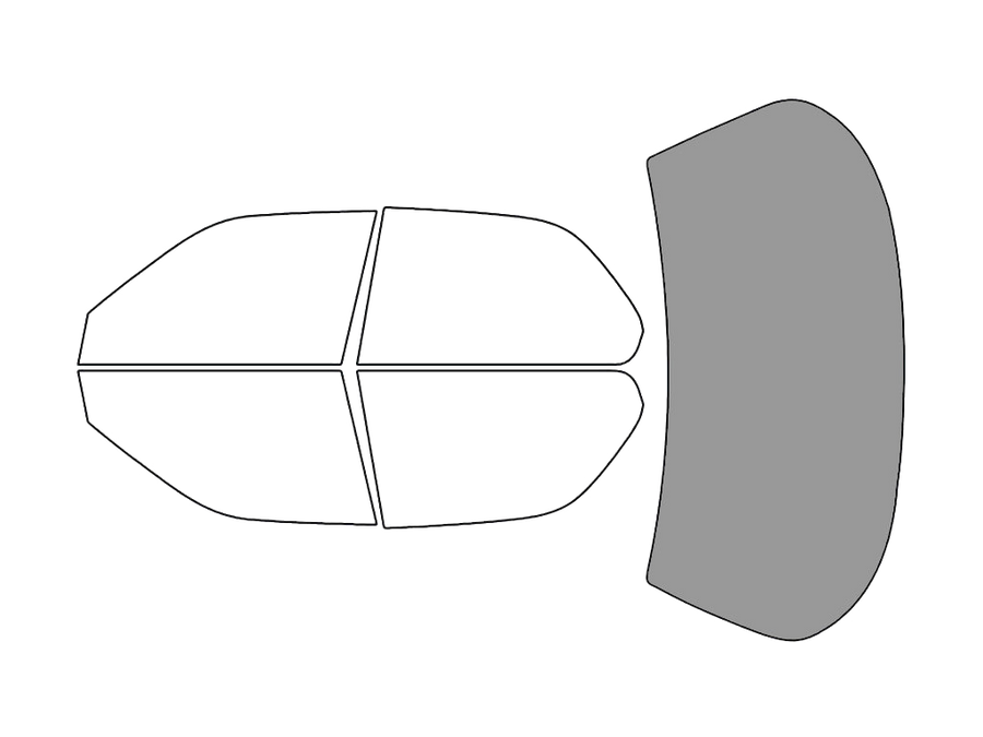 Rear Windshield - 50%